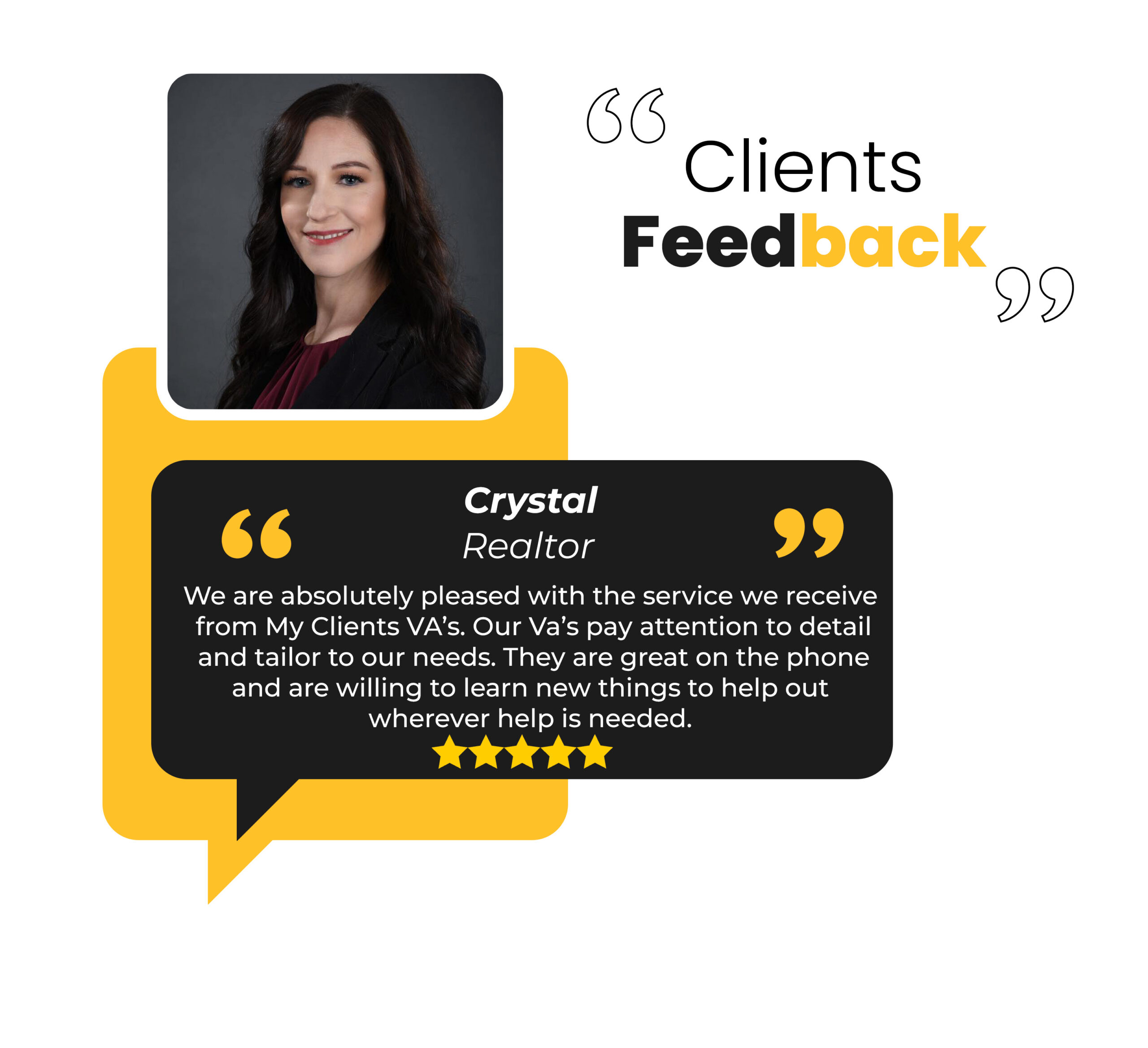 Client Testimonial - Crystal