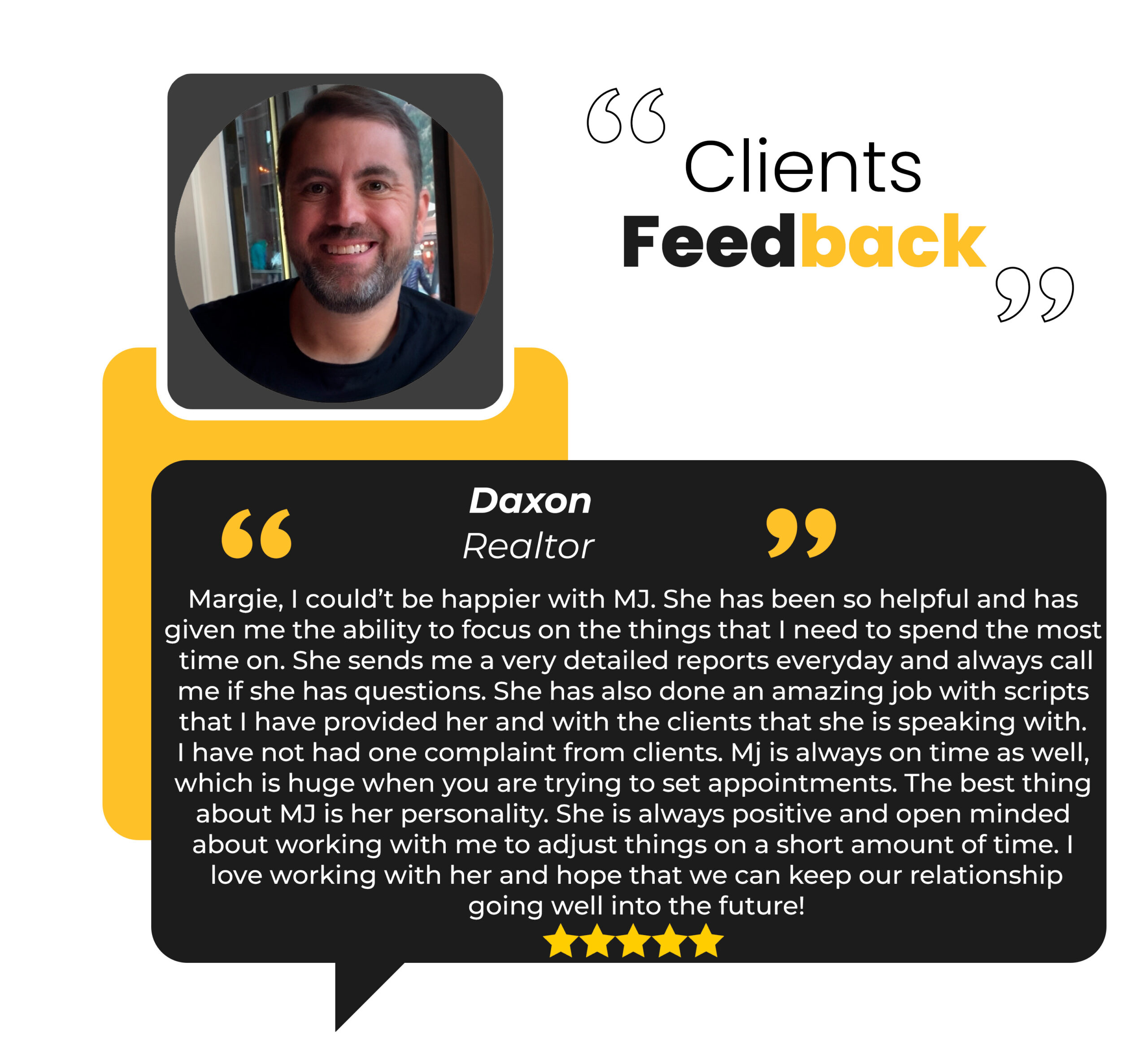 Client Testimonial - Daxon